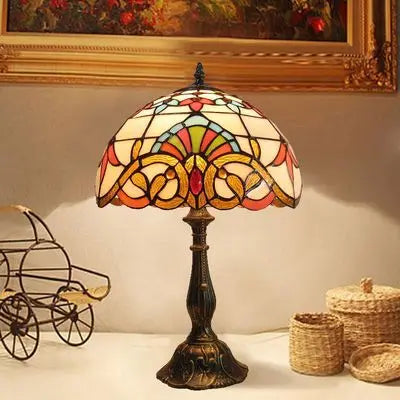 Europäische Retro Idyllische Nachttischlampe