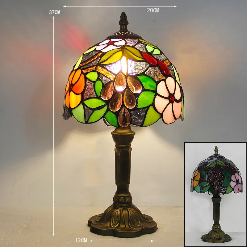 Europäische Retro Idyllische Nachttischlampe
