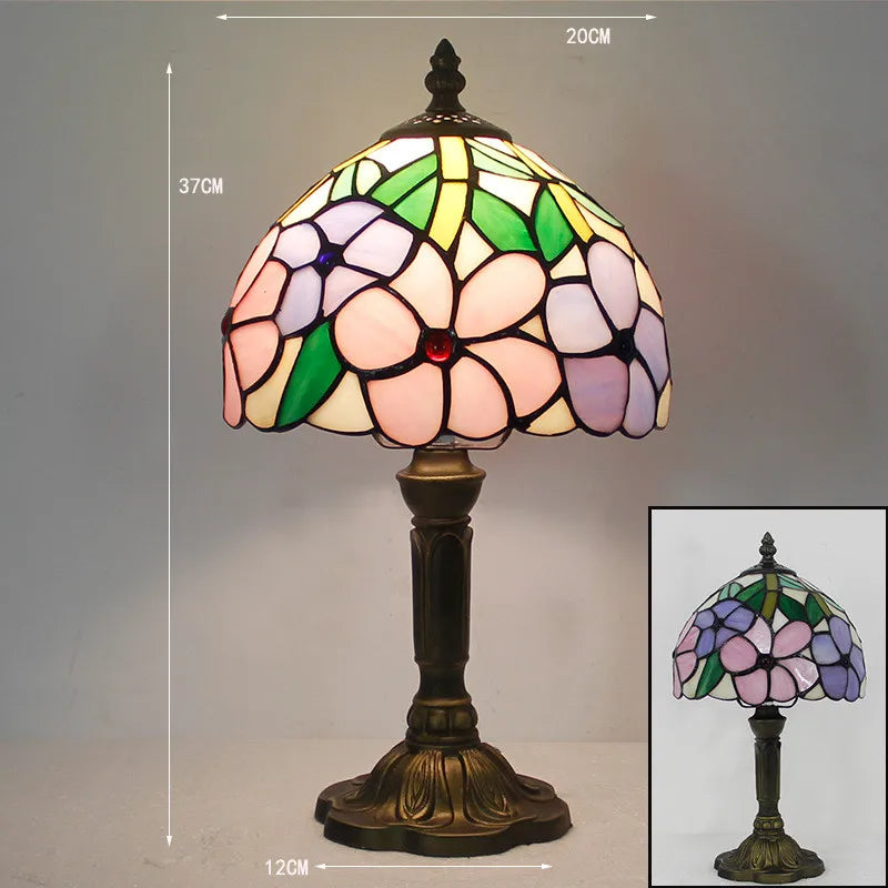 Europäische Retro Idyllische Nachttischlampe