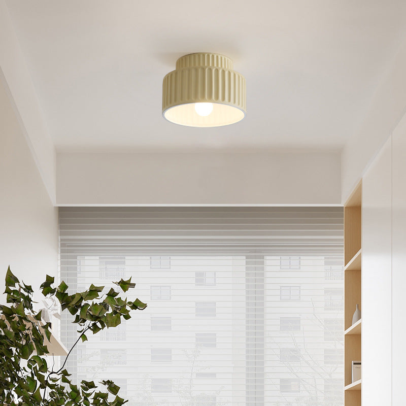 Coralie – Creme-Stil LED-Deckenlampe