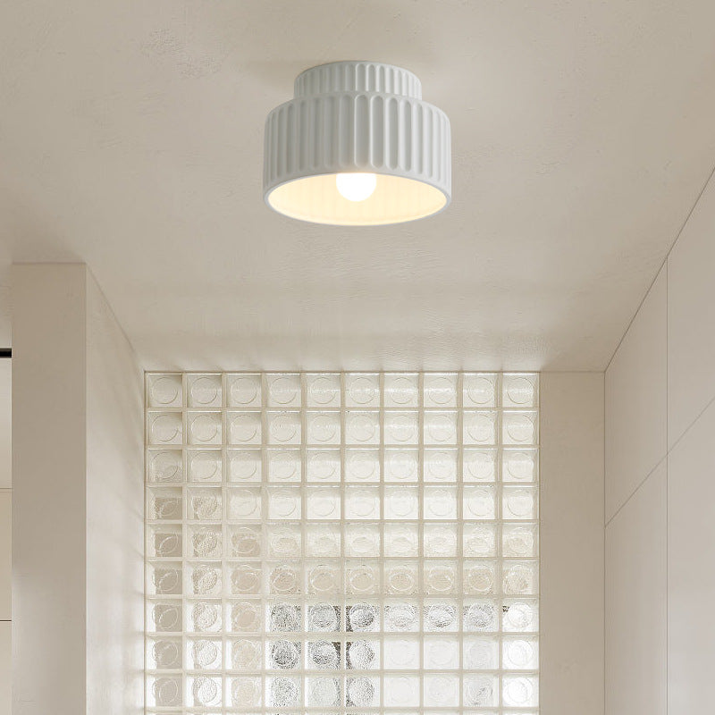 Coralie – Creme-Stil LED-Deckenlampe