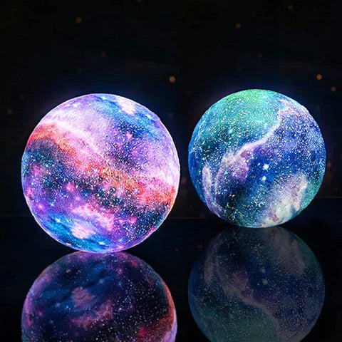 StarAura – Nachtlampe mit Sternenhimmel & Touch-Steuerung