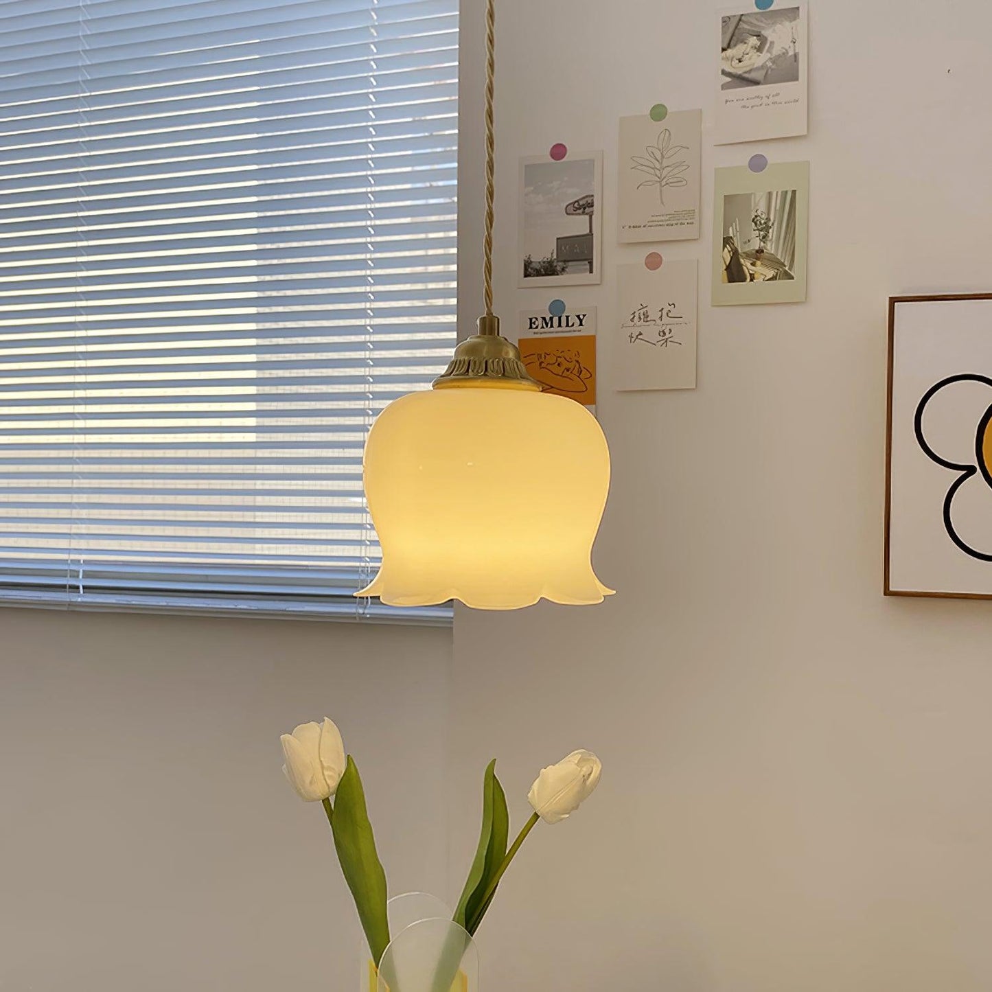 TalBlüte – Florale Hängeleuchte