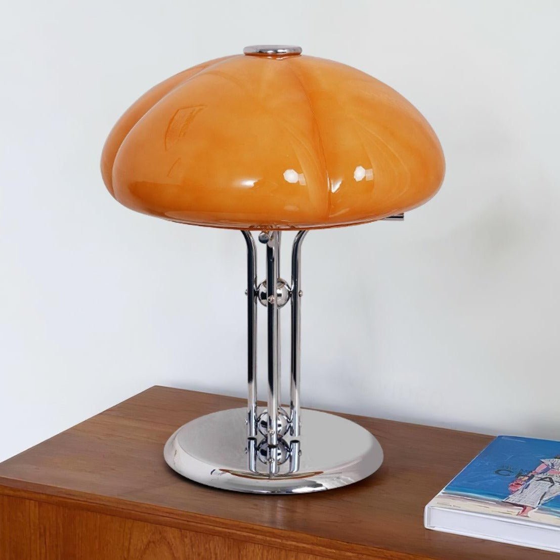 MushHaus – Pilzförmige Bauhaus-Tischlampe im stilvollen Design