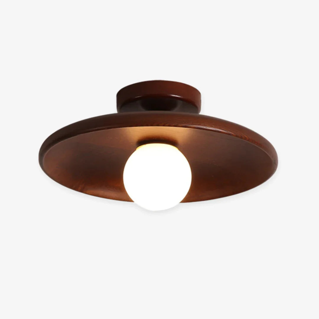 Miyabi – Japanische Lampe aus Holz für die Decke