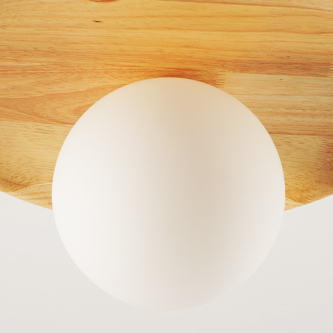 Miyabi – Japanische Lampe aus Holz für die Decke
