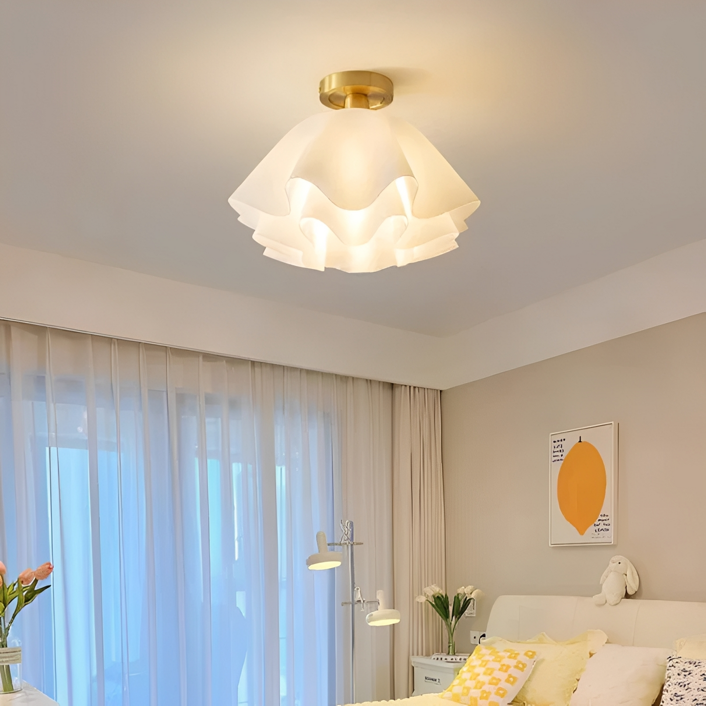 Lenora – Nordische LED-Deckenleuchte