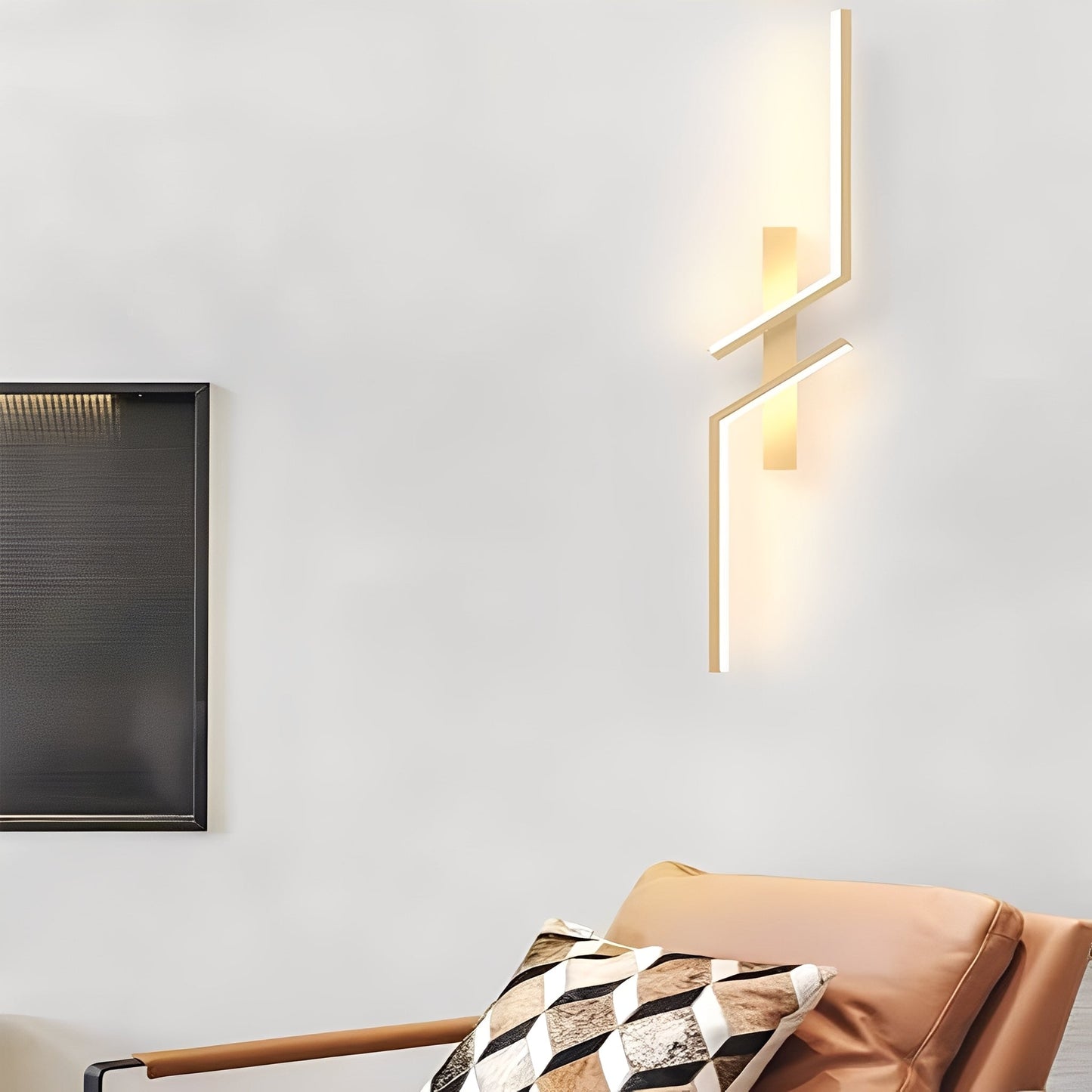 Lina – Moderne, simple Streifen-Wandleuchte