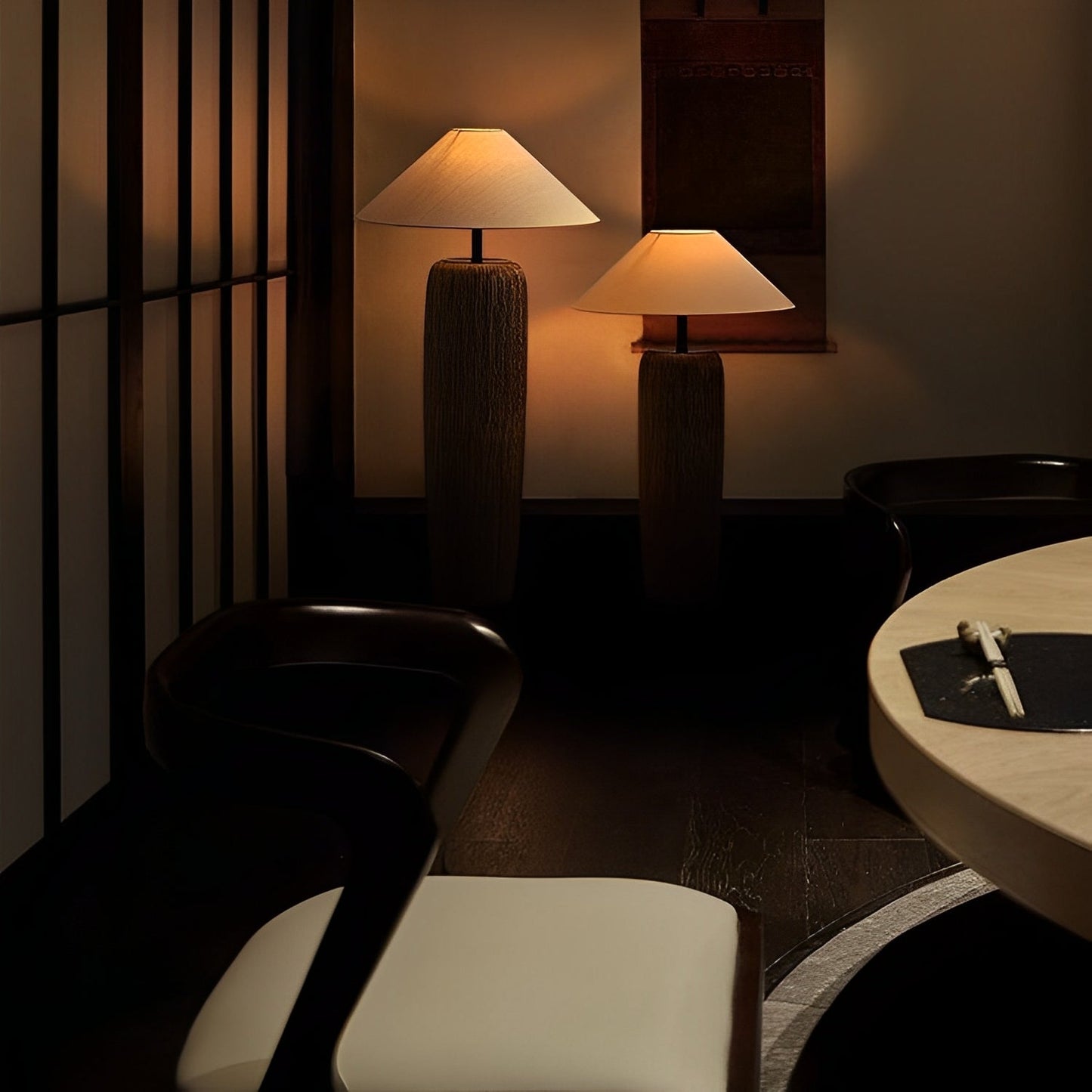Winnie – Rustikale Holz-Stehlampe mit Retro-Charme