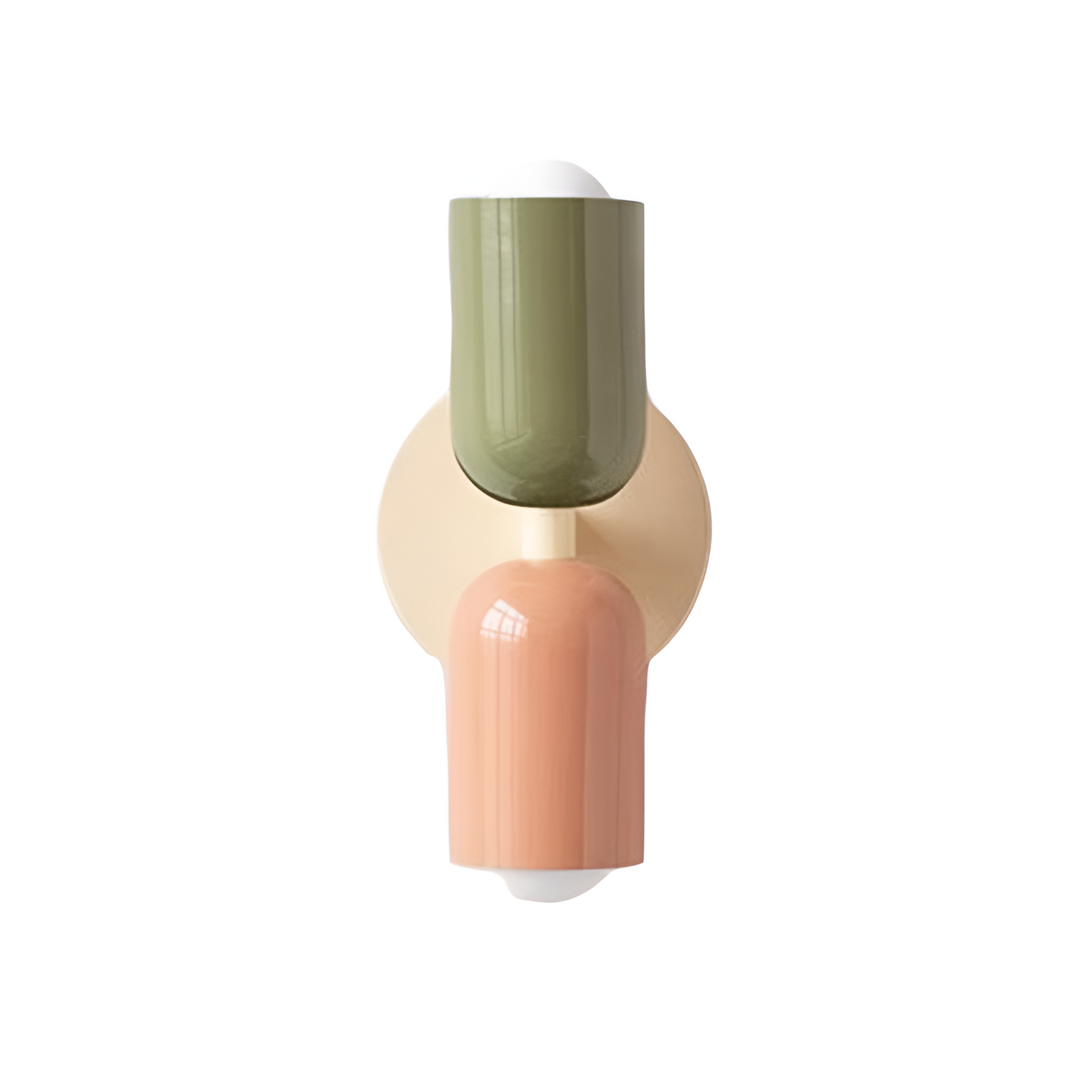 Cleah – Moderne Wandlampe mit zwei Eisenköpfen