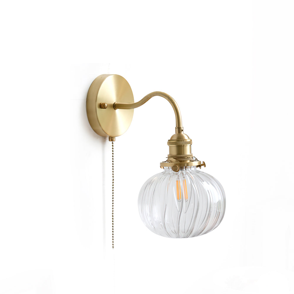 Tommy – Vintage Wandlampe aus Glas
