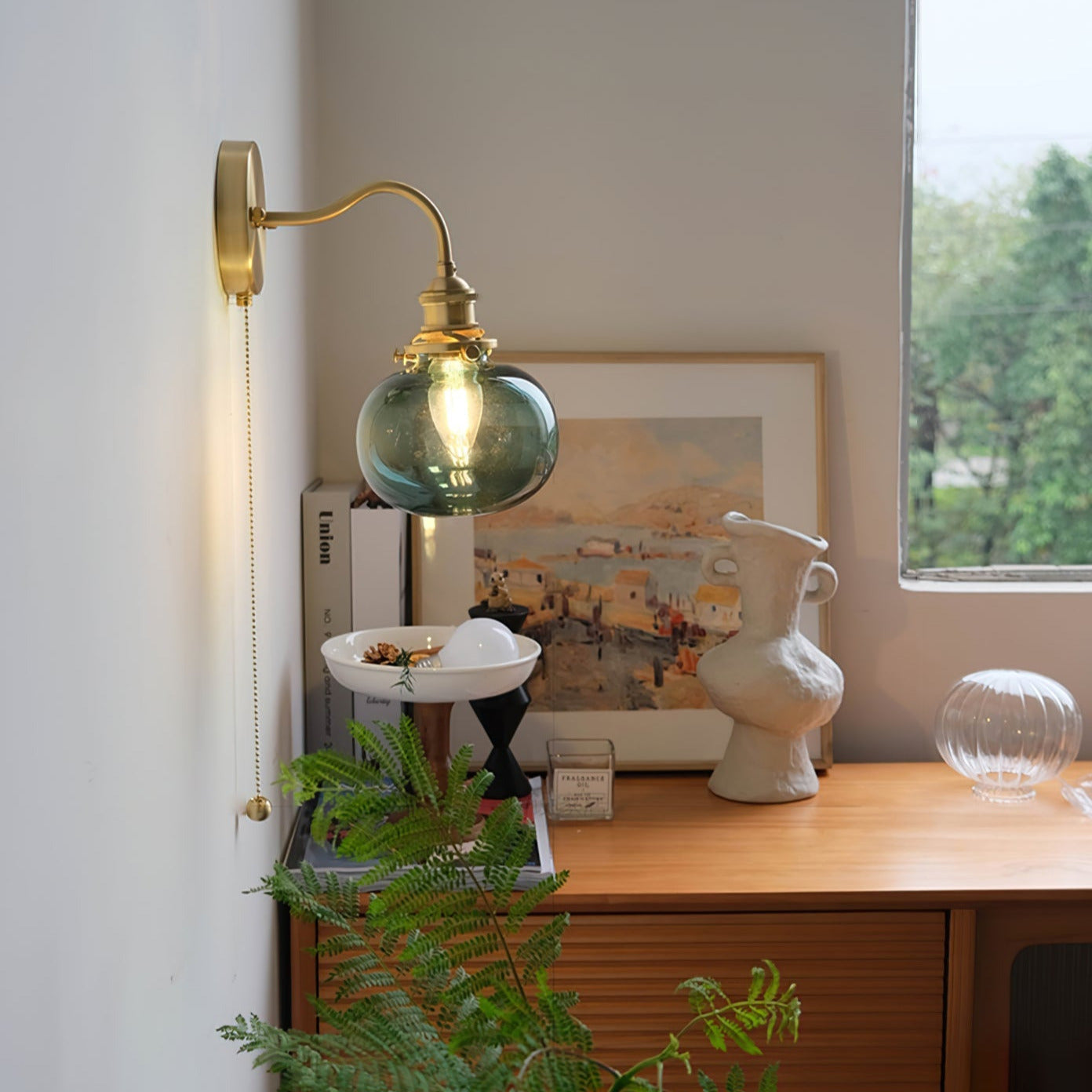 Tommy – Vintage Wandlampe aus Glas