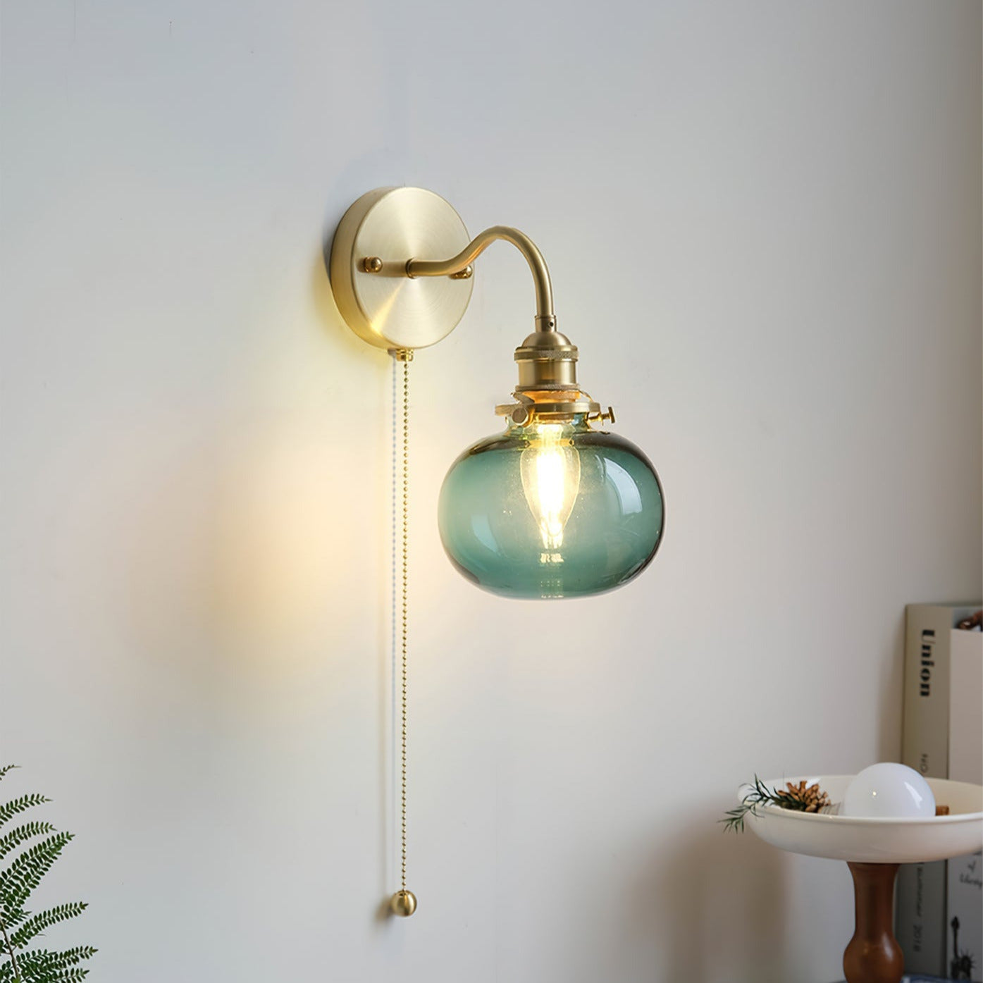 Tommy – Vintage Wandlampe aus Glas