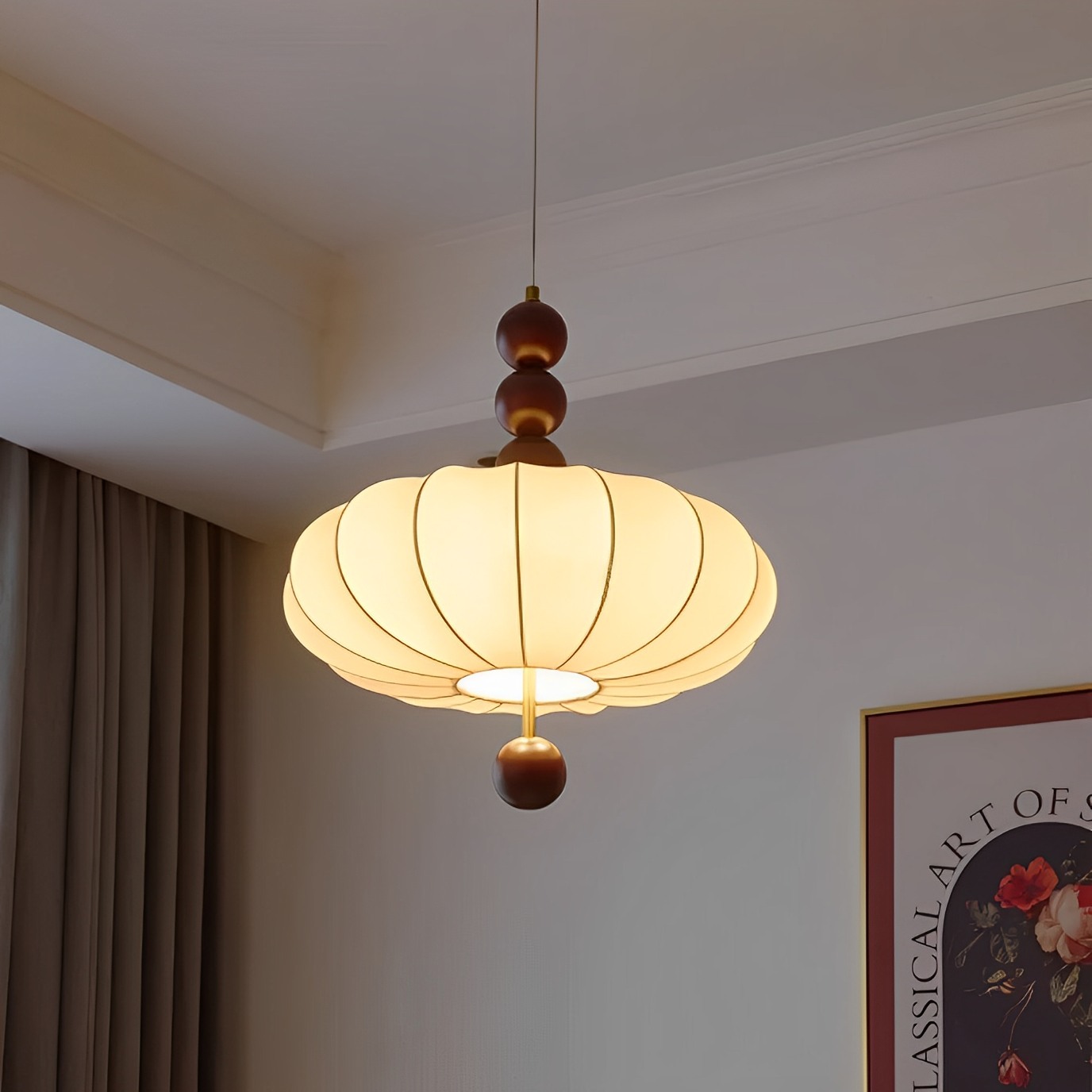 Miro – Retro-Deckenlampe mit Glaskugeln für Schlafzimmer & Lounge