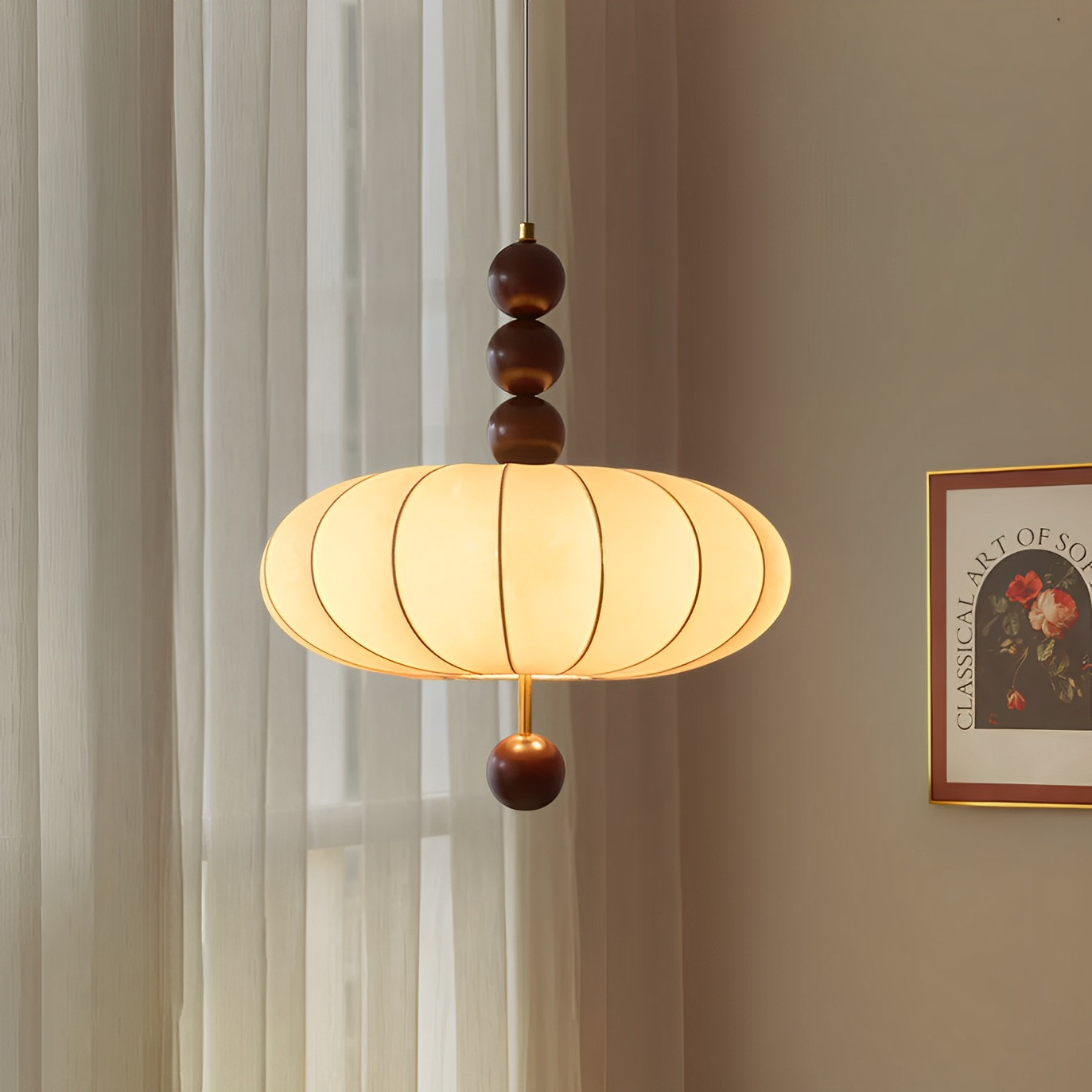 Miro – Retro-Deckenlampe mit Glaskugeln für Schlafzimmer & Lounge