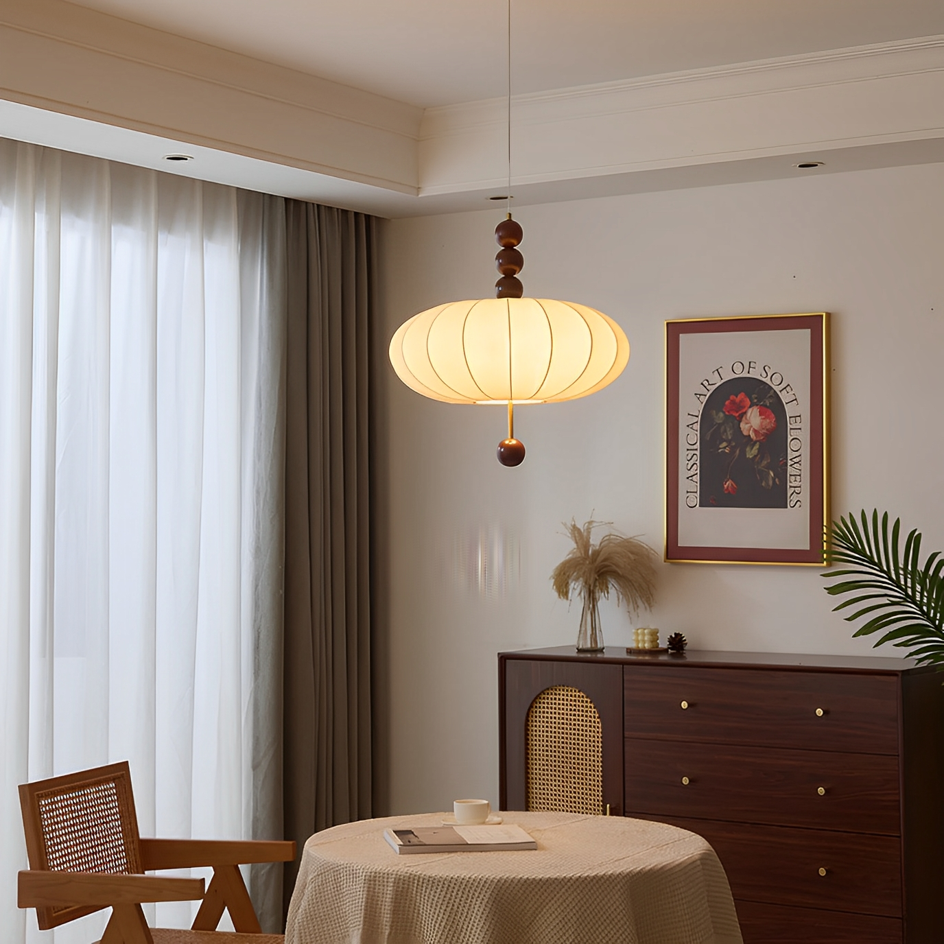 Miro – Retro-Deckenlampe mit Glaskugeln für Schlafzimmer & Lounge