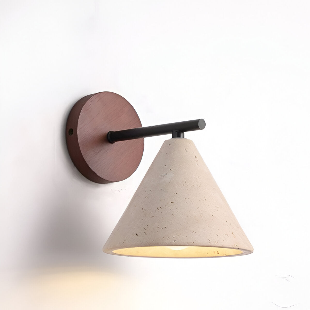 Erwin – Antik-Gelbe Stein-Wandlampe
