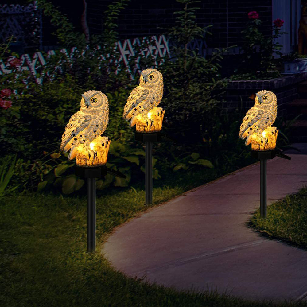 Lumo – Solarbetriebene Eulenlampe für Garten & Terrasse