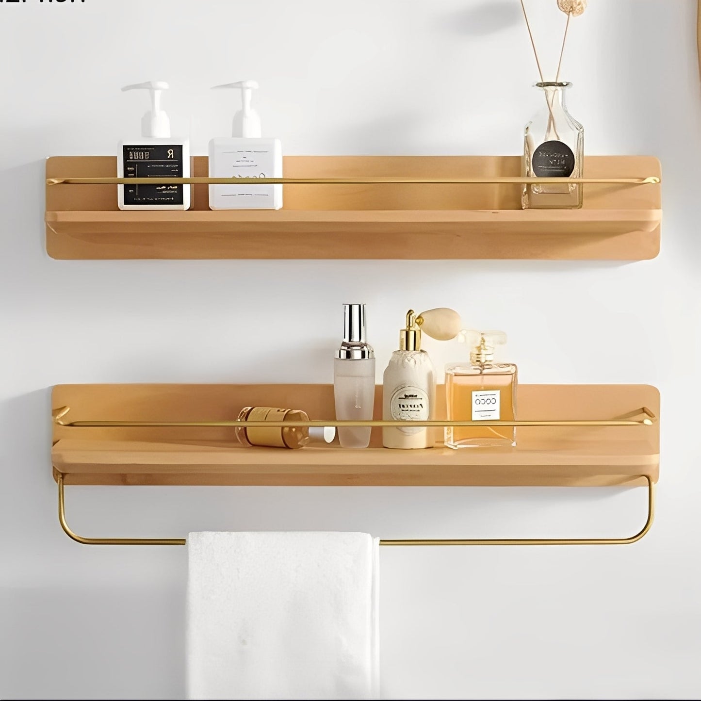 Ren – Holz-Badezimmerregal
