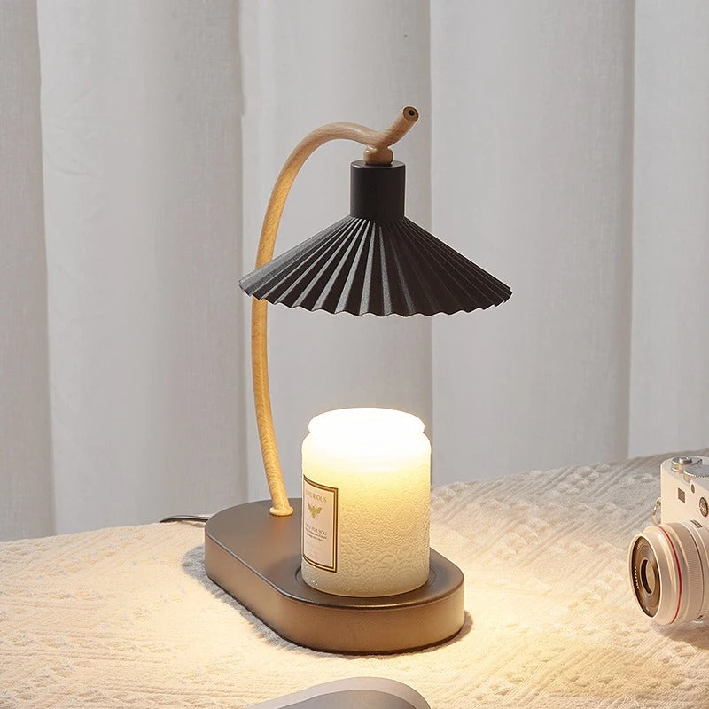 Vanessa – Kerzenwärmer-Lampe mit modernem Design