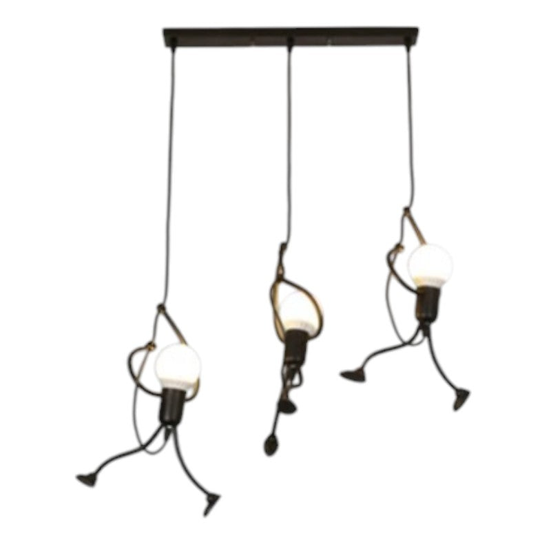 IronRetro – Industrielle Tischlampe im Superhelden-Look