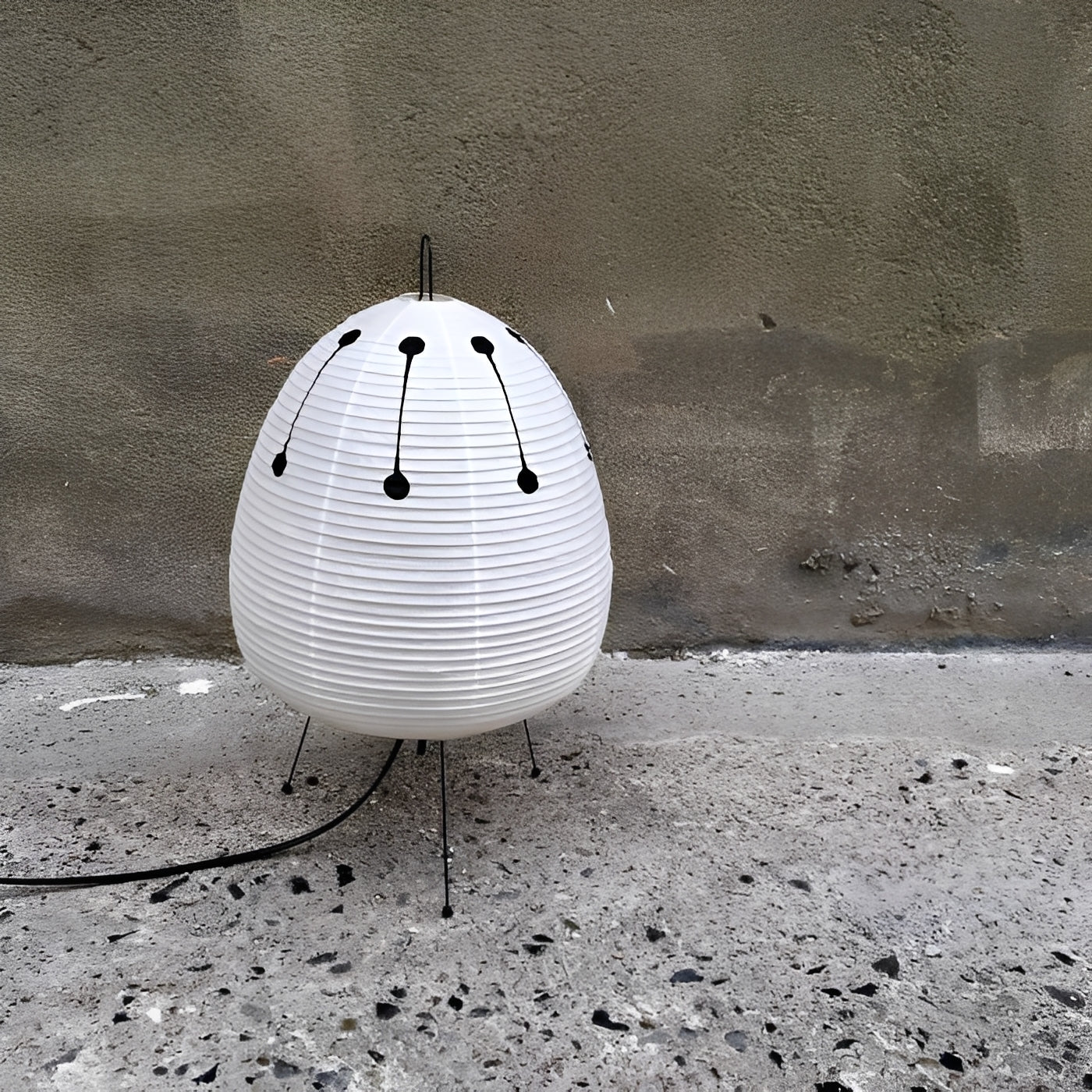 Aika – Japanische Reispapier Lampe für den Tisch