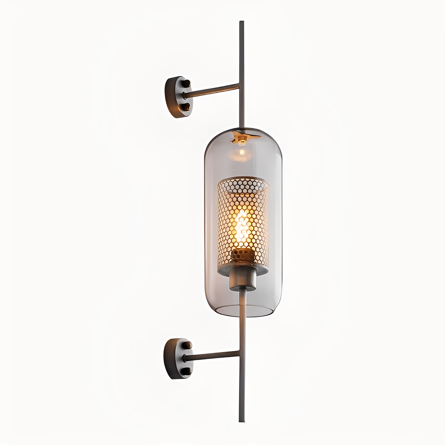 Valerio – Retro Glaskugel Wandlampe