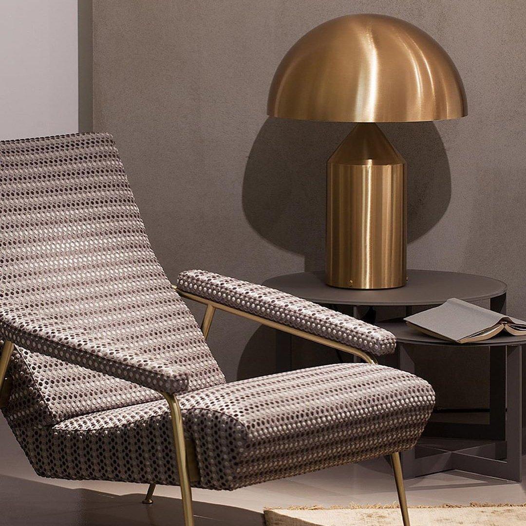 Stella – Metall-Tischlampe im Skulptur-Design