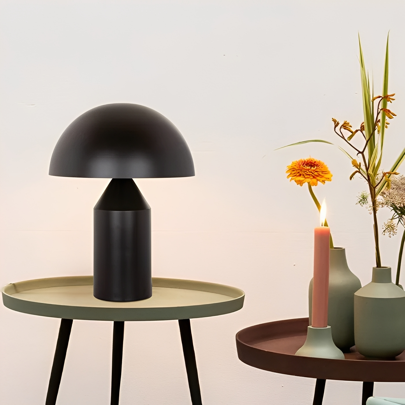 Celina – Luxus-Pilztischlampe
