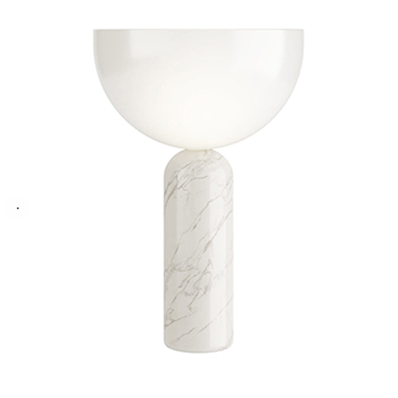 Raja – Schicke Tischlampe mit Marmorfuß und stilvollem Design