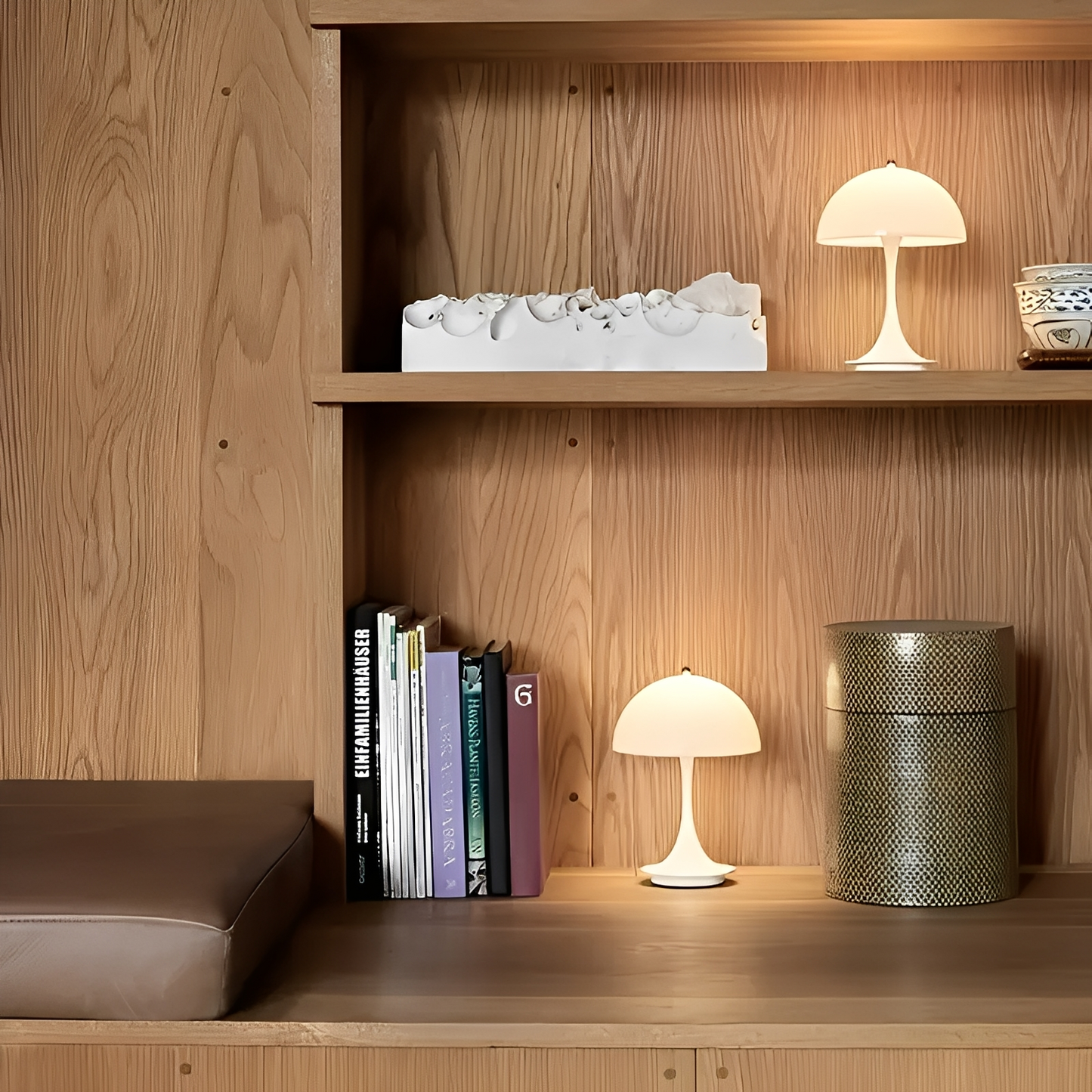 Mimi – Wiederaufladbare Tischlampe in Pilzform mit Berührungsfunktion