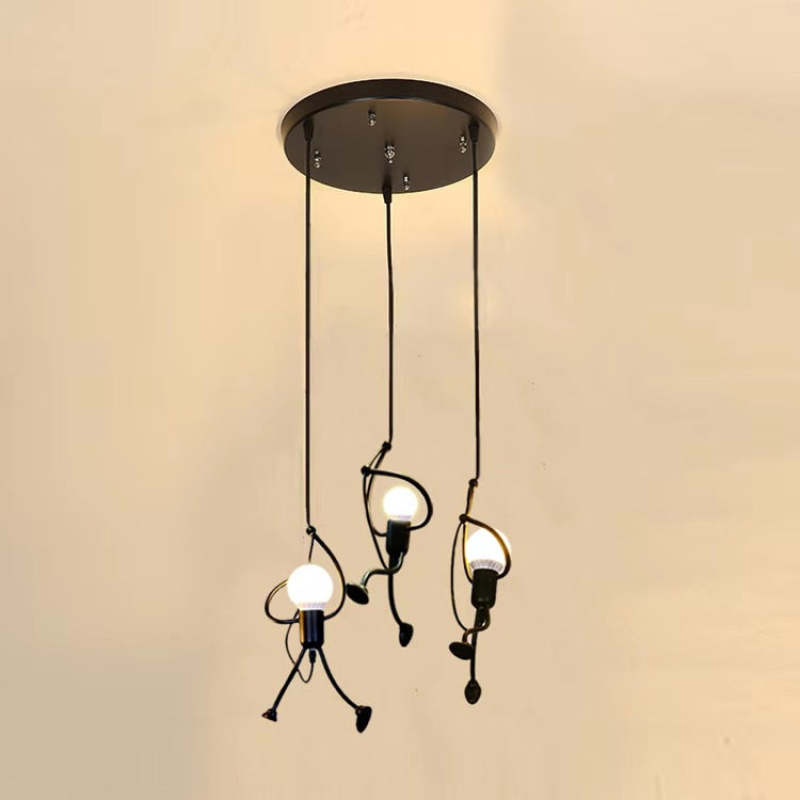 IronRetro – Industrielle Tischlampe im Superhelden-Look