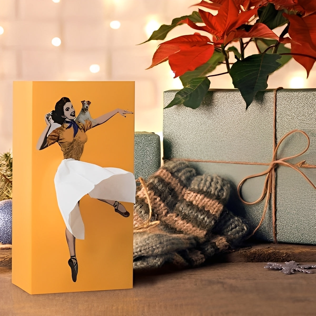 Mira – Taschentuchbox im Ballerina-Stil
