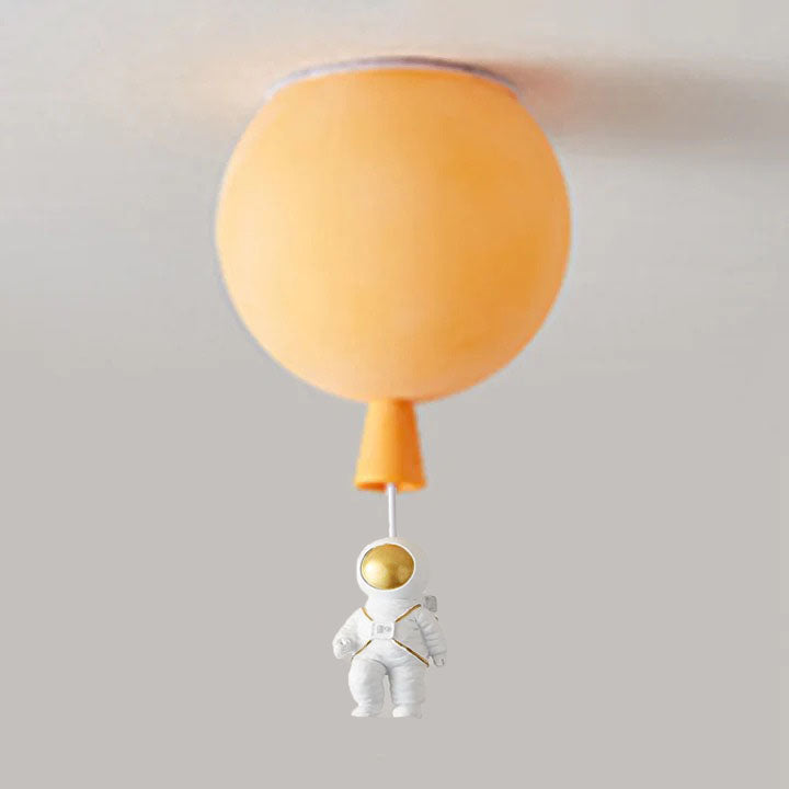 AstroMond – Moderne LED-Mondlampe mit Astronauten-Dekor