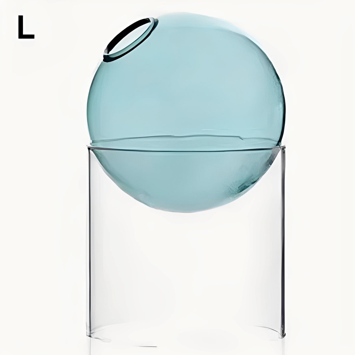 Amira – Farbige Glas Kugelvase Deko