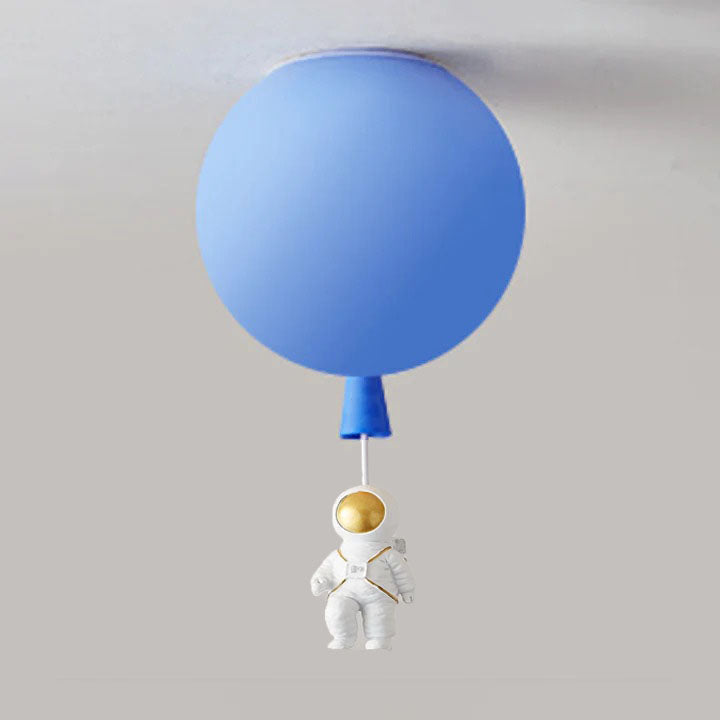 AstroMond – Moderne LED-Mondlampe mit Astronauten-Dekor