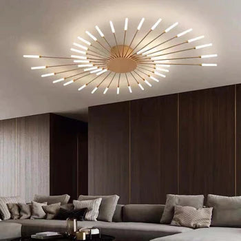 FireGlow – Deckenlampe mit funkelndem Feuerwerk-Design