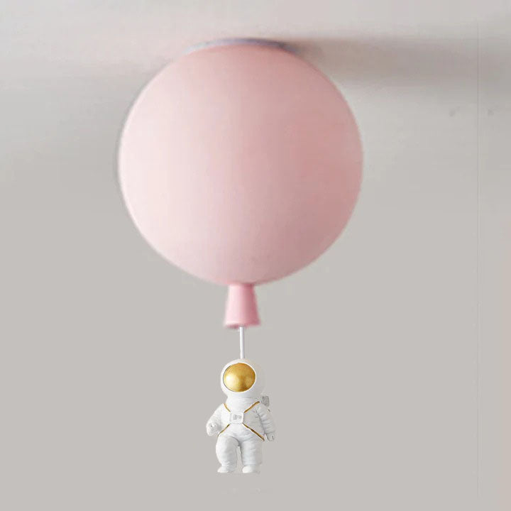 AstroMond – Moderne LED-Mondlampe mit Astronauten-Dekor