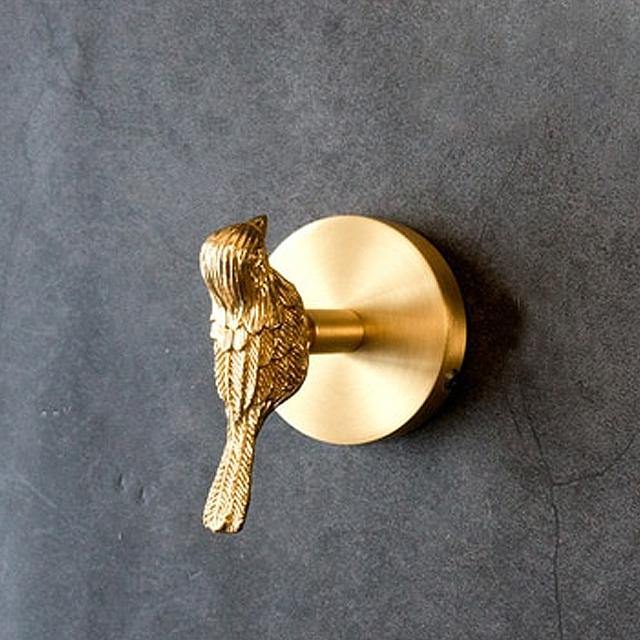 BrassWild – Messing-Wandhaken in Tierform für dekorative Akzente