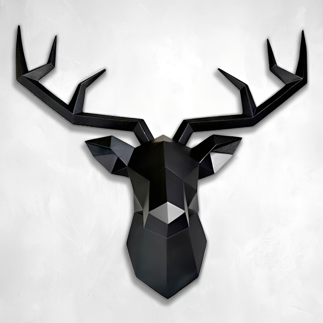 NordicAntler – Antilopenkopf-Wanddeko im Vintage-Stil