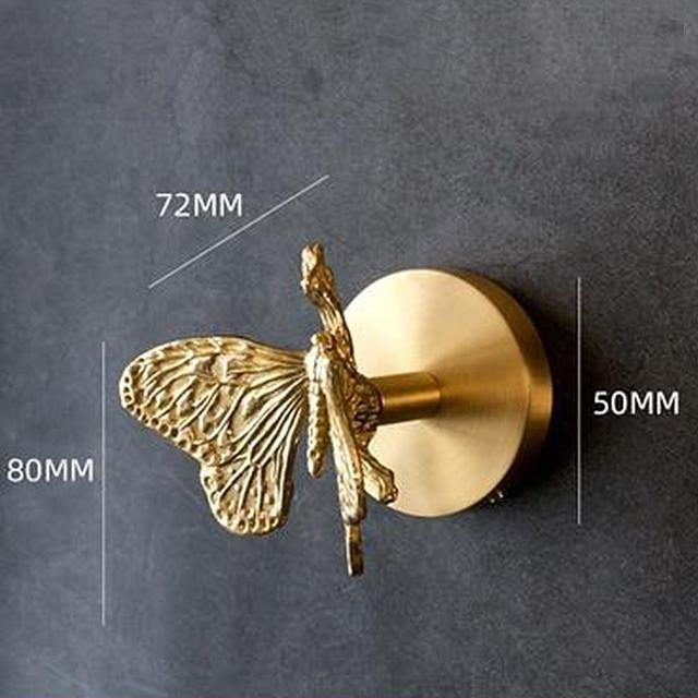 BrassWild – Messing-Wandhaken in Tierform für dekorative Akzente