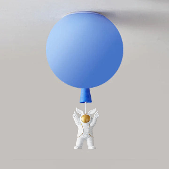 AstroMond – Moderne LED-Mondlampe mit Astronauten-Dekor