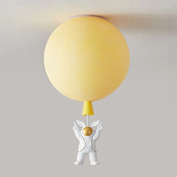 AstroMond – Moderne LED-Mondlampe mit Astronauten-Dekor