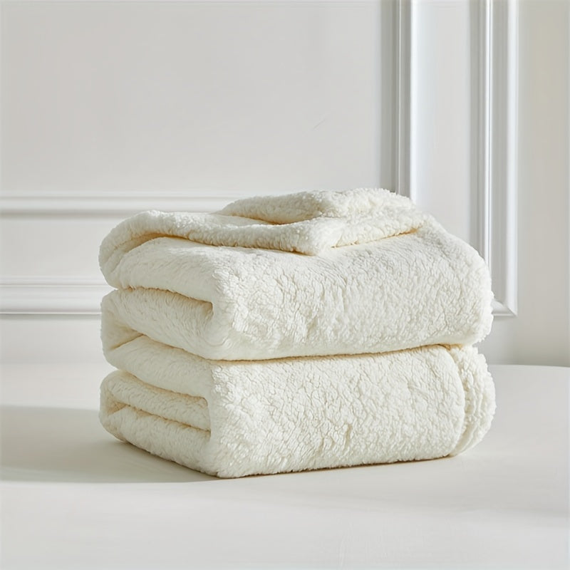 KuschelWolke – Flauschige Sherpa-Decke für Sofa & Bett, wendbar & waschbar
