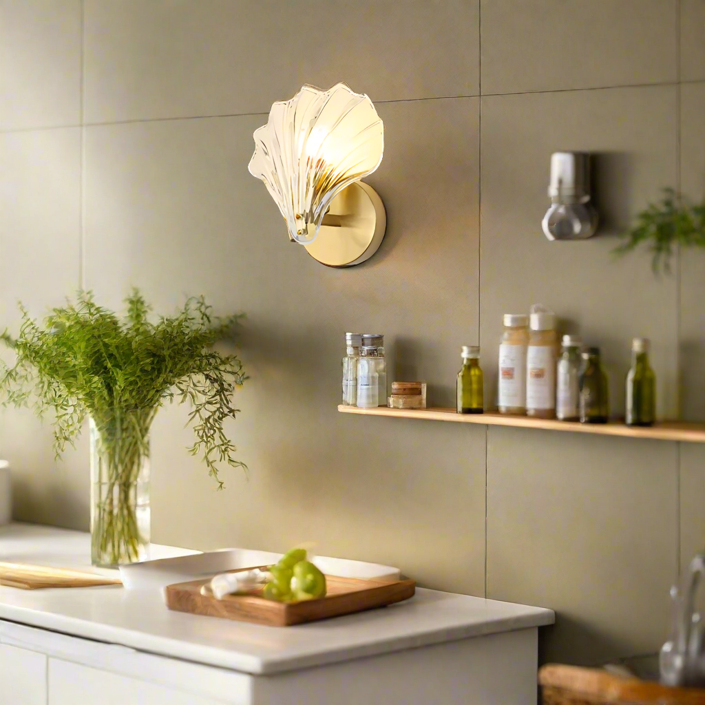 Lori – Stilvolles Glas-Wandlicht