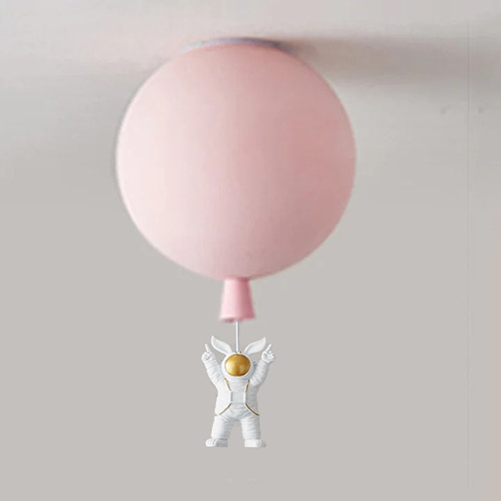 AstroMond – Moderne LED-Mondlampe mit Astronauten-Dekor