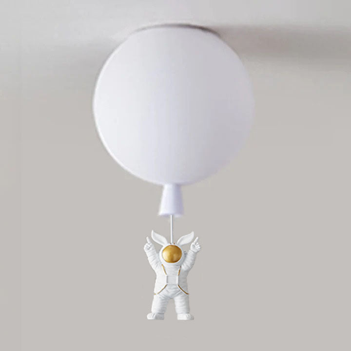 AstroMond – Moderne LED-Mondlampe mit Astronauten-Dekor