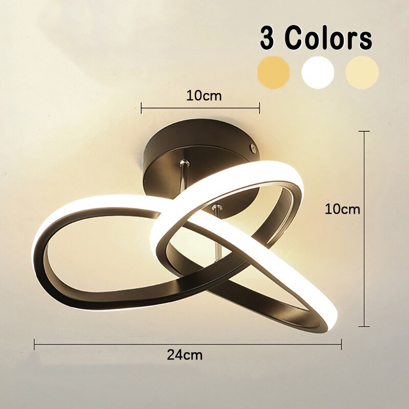 SmartGlow – Intelligente LED-Deckenlampe mit stilvollem Touch