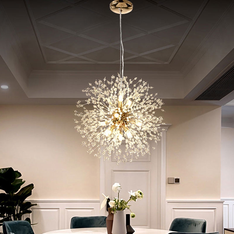 KristallKlar – Elegante LED-Pendelleuchte mit Lichtbrechungseffekt
