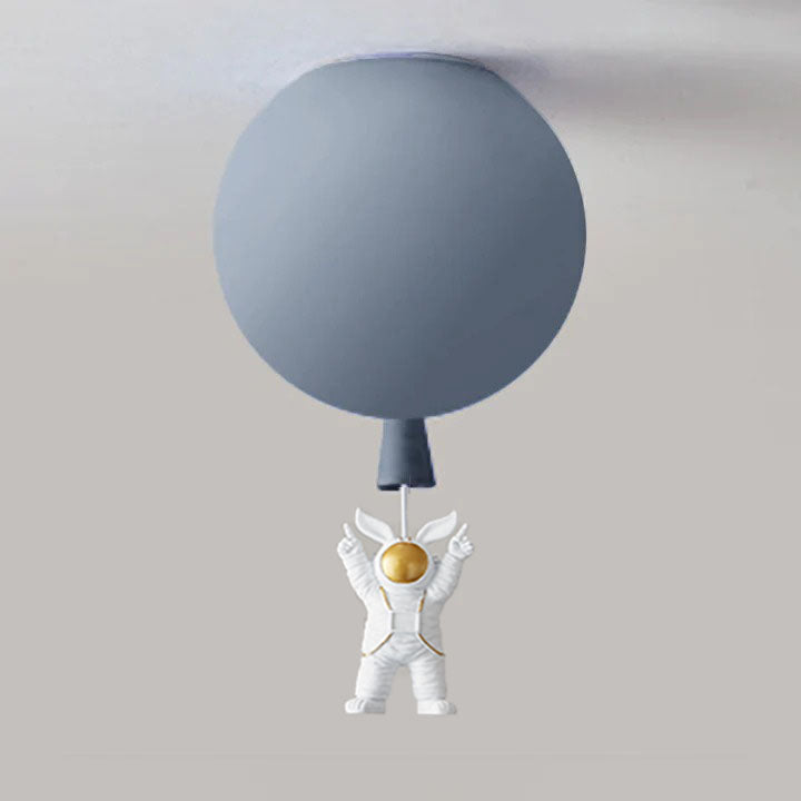 AstroMond – Moderne LED-Mondlampe mit Astronauten-Dekor